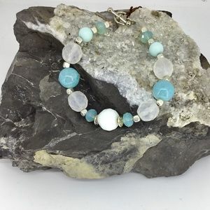Ocean blue bracelet
